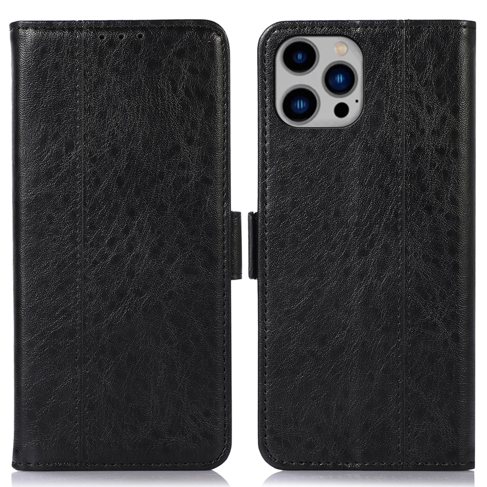 Pro iPhone 15 Pro Max Magnetický stojánek Peněženka Pouzdro na telefon PU Leather Crazy Horse Texture Flip Cover Pro iPhone 15 Pro Max Magnetický stojánek Peněženka Pouzdro na telefon PU Leather Crazy Horse Texture Flip Cover
